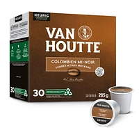 Van Houtte Colombian Medium, Medium Roast, K-Cup Coffee Pods, 30 Count