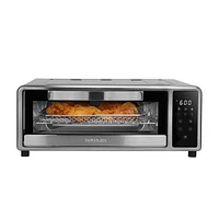 Kalorik MAXX High Heat 600°F Air Fryer and Pizza Oven with Pizza Stone, in Stainless Steel (AFKA600PZB43)