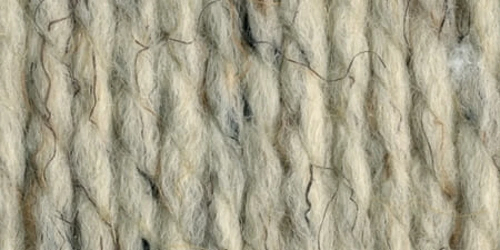 Lion Brand Yarn Wool Ease Thick & Quick Oatmeal 640-123 Classic Bulky Yarn, warmth and softness of wool with easy care