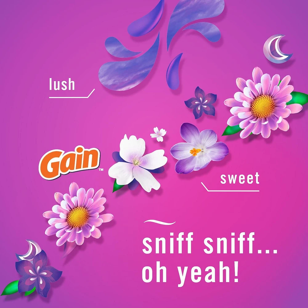 Febreze Car Air Freshener, Odor-Fighting Automotive Vent Clip, Gain Moonlight Breeze Scent, 4ML