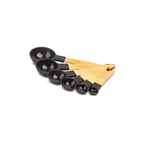 Thyme & Table Batterie de cuisine et ustensiles de cuisson antiadhésifs 32 pièces Noir
