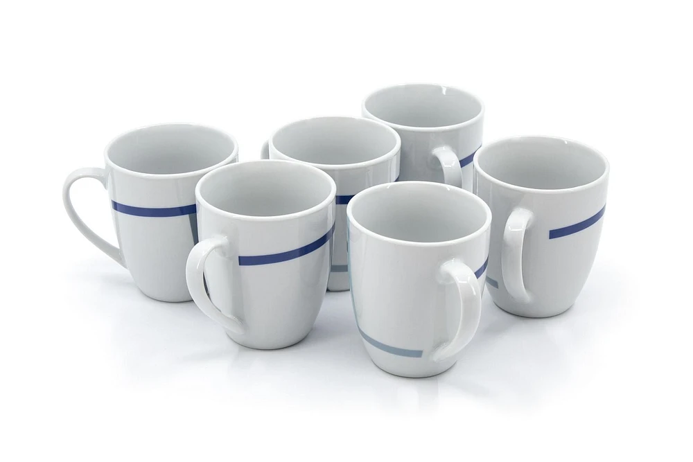 Hometrends Geo Mugs - Set of 6
