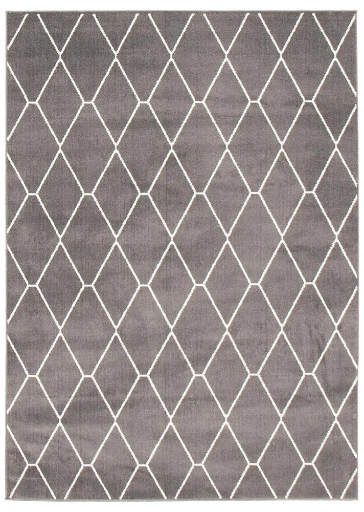 Tapis ECARPET Contemporain pour Salon, Chambre à Coucher, Salle Manger, Collection Diamante