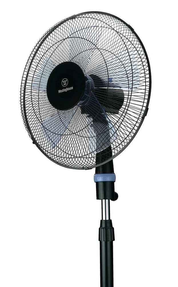 WESTINGHOUSE 16" PEDESTAL FAN, OSCILLATION, TILT ADJUSTABLE