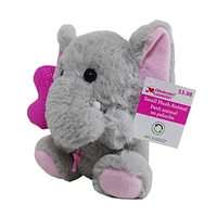 WAY TO CELEBRATE le petit éléphant avec peluche cœur, 7 pouces