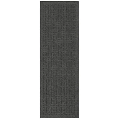 Hometrends Staircase Grey Polyester Accent Rug, Staircase Accent 2x3