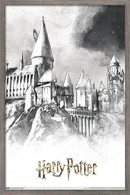 Le monde des sorciers : Harry Potter - Poudlard illustré