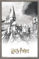 Le monde des sorciers : Harry Potter - Poudlard illustré