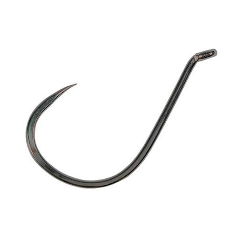 Gamakatsu Octopus Hook, Barbless Plated Finish Size #2, Black