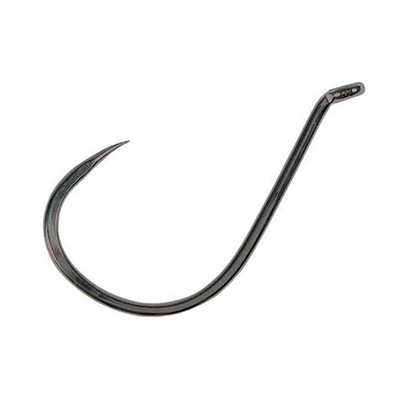 Gamakatsu Octopus Hook, Barbless Plated Finish Size #2, Black