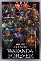 Marvel Black Panther: Wakanda Forever - Group Wall Poster, 22.375" x 34"