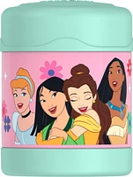 Thermos Kids Pot alimentaire FUNtainer isolé sous vide en acier inoxydable, 295 ml, princesse 10 Oz/295 ml, sans BPA