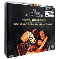 Our Finest Premium Belgian Biscuit Collection, 375 g