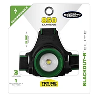 Police Security Blackout-R Rechargeable Headlamp