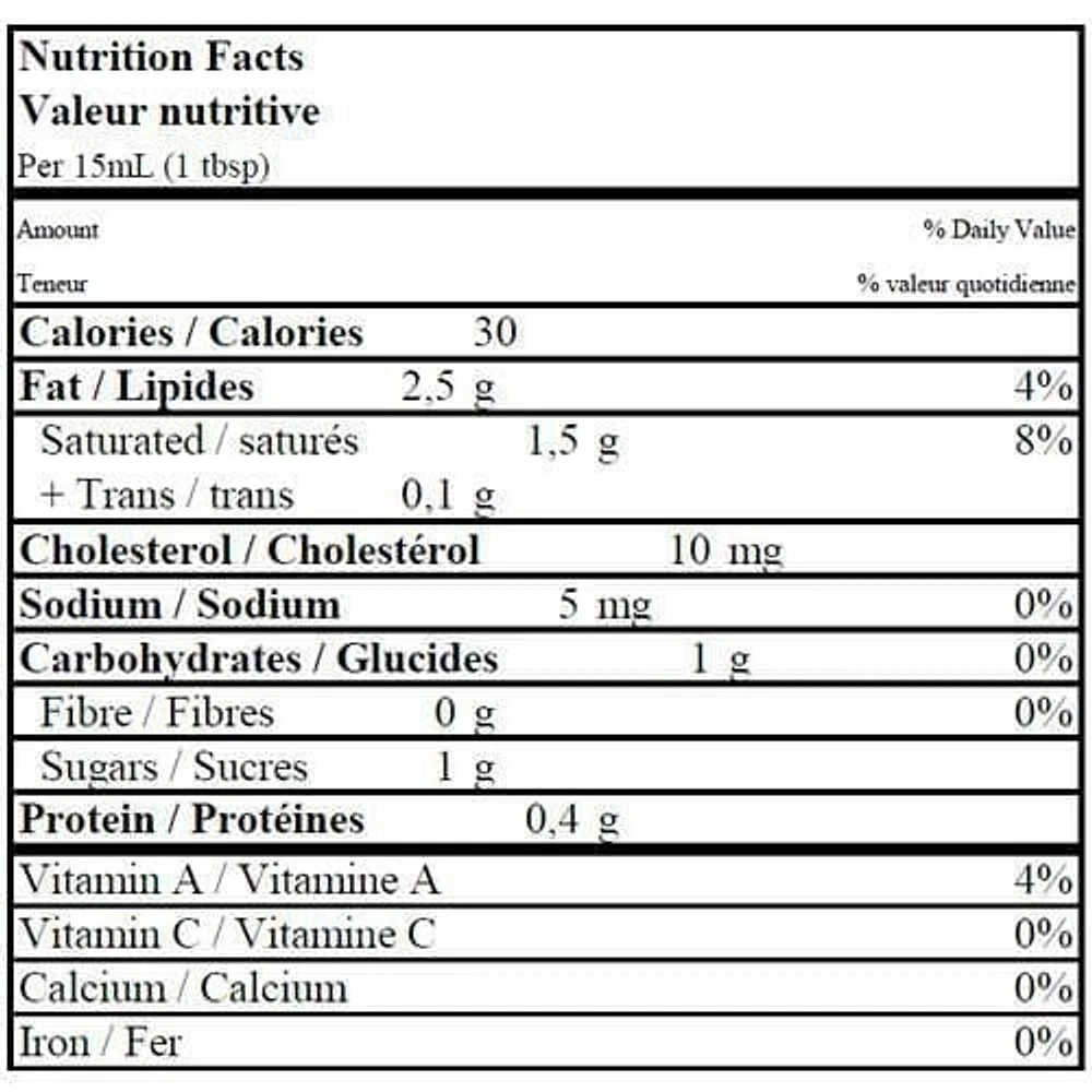 Island Farms by Natrel 18% Table Cream