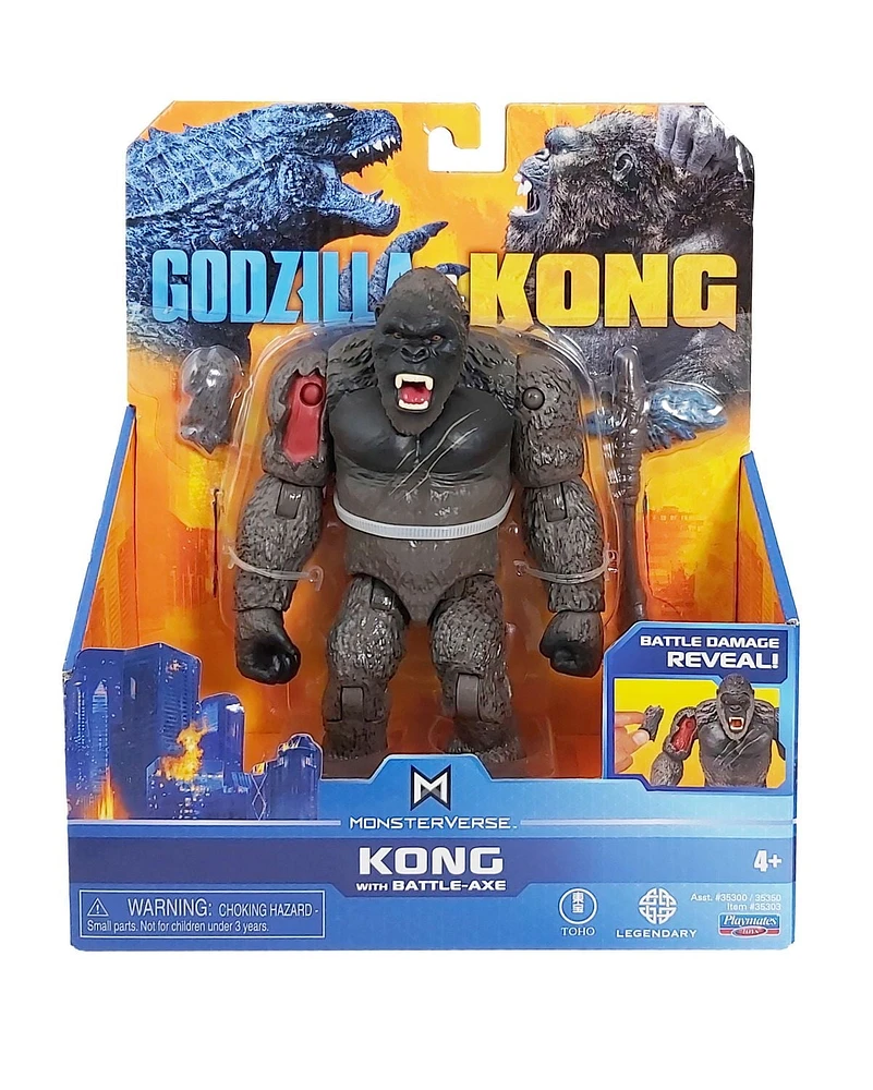 Monsterverse - Godzilla vs. Kong - Kong with <br>Hache de Guerre