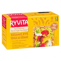 RYVITA SESAME RYE CRISPBREAD, 250GR