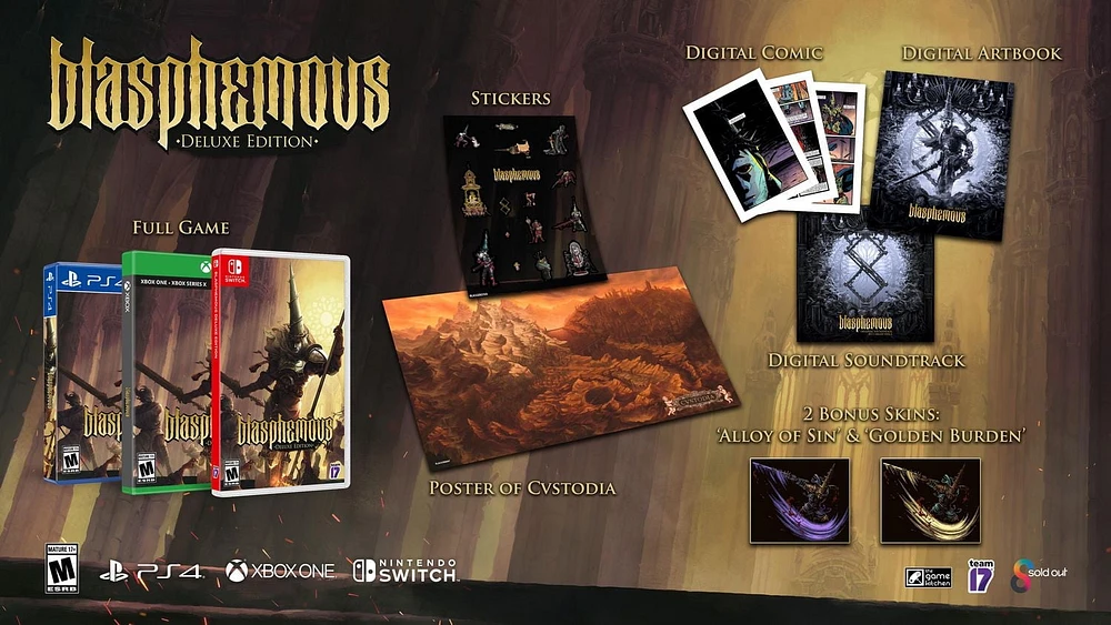 Jeu vidéo Blasphemous Deluxe Edition pour Nintendo Switch