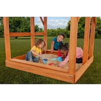 Timber Valley Playset with Sandbox & Slide