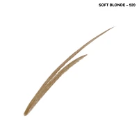 COVERGIRL Crayon à sourcils Easy Breezy Brow Fill + Define, taille-crayon inclus, formule longue durée, très pigmentée et facile à estomper, 100% Sans Cruauté Taille-crayon inclus