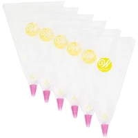 Sacs de décoration jetables tout-en-un Wilton avec embouts, 6 unités Sacs/embouts de décoration, 6CT