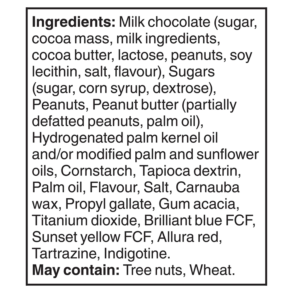 M&M'S, Classic Mix, Milk Chocolate Candies, Sharing Bag, 155g, M&MS M&M CLS MIX 155G