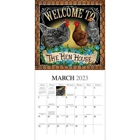 Bless This Nest | 2023 12x24 Inch Square Wall Calendar