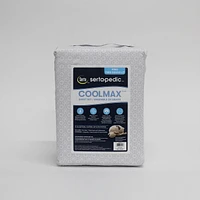Feuilles de performance Serta Coolmax, ensemble de 4 pièces imprimées 300 TC en Queen and King