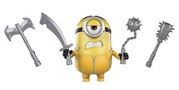 ​Minions: The Rise of Gru Movie Moments Martial Arts Minions Action Figure Interactive Toy with Articulation & Kung Fu Movie Scene Training Accessories
