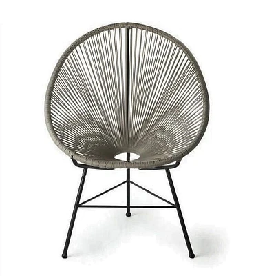 Plata Import - Chaise Acapulco Wire en Gris