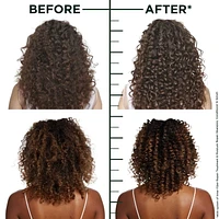 Garnier Fructis Hair Fillers + Acide Hyaluronique Gel-Crème Réparateur Hydratant, pour Cheveux Bouclés & Ondulés, retient l'humidité & donne jusqu'à 100 heures de Contrôle des Frisottis, 150ml Hydrate les cheveux bouclés