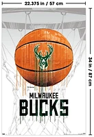 NBA Milwaukee Bucks - Ballon goutte à goutte 20