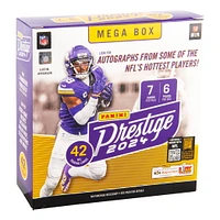 2024 Panini Prestige Football Trading Cards Mega Box