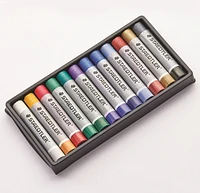 Staedtler pastel à l'huile, Lot de 12 couleurs 24 pastels à l'huile Staedtler