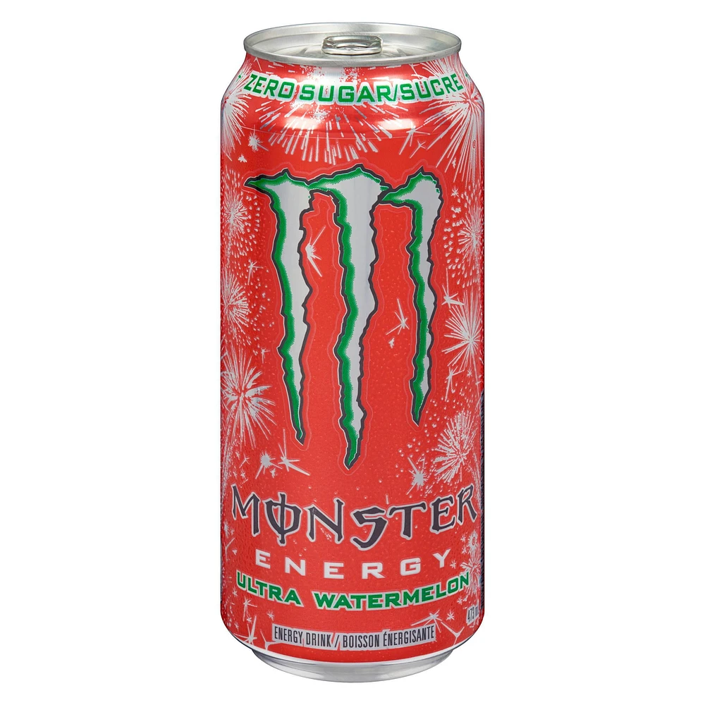 MONSTER ENERGY, Ultra Watermelon, 473mL, Can, 473 mL