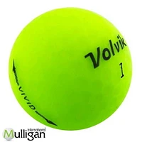 Mulligan - 36 Volvik Vivid - Matte - 4A Recycled Used Golf Balls, Green