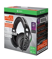 RIG 400HX 3D AUDIO GAMING HEADSET FOR XBOX SERIES X|S AND XBOX ONE