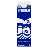Northumberland Partly Skimmed 2% Milk, 1 L