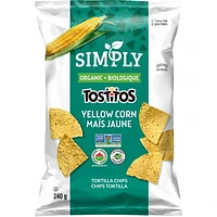 Chips tortilla Simply TOSTITOS Maïs jaune 240g