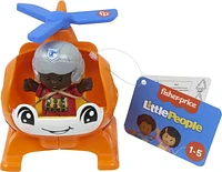 Fisher-Price – Little People – Hélicoptère et figurine Pilote