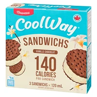 Cool Way Chocolate Vanilla Sandwich