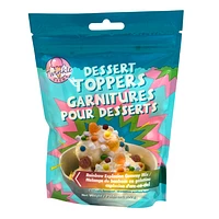 Twinkle Garnitures pour desserts- Melange de bonbons en gelatine explosion d'arc-en-ciel -100g Melange de bonbons en gelatine explosion d'arc-en-ciel -100g