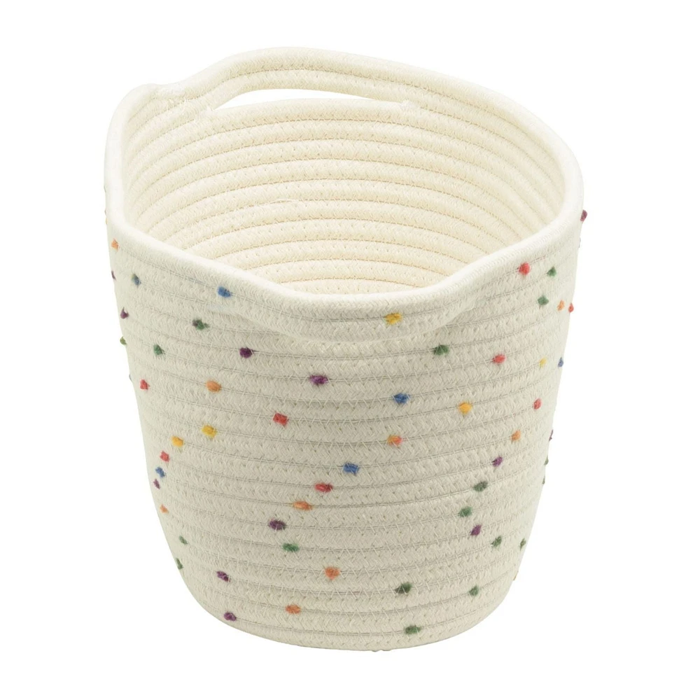 Zenna Home Cotton Rope Storage Basket