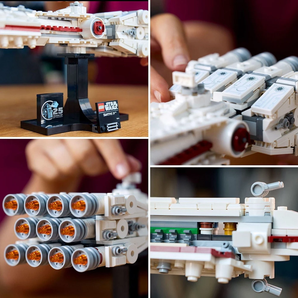 LEGO Star Wars Tantive IV 75376 Ensemble de construction (654 pièces) Comprend 654 pièces, 18+ ans