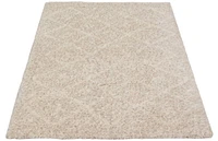 ECARPET Geometric Shag Area Rug for Living Room, Bedroom, Ultra Soft & Plush