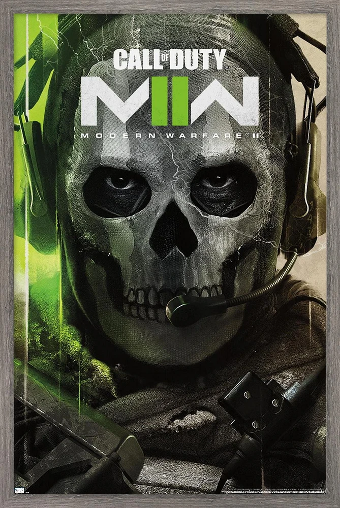 Call of Duty: Modern Warfare 2 - Key Art Wall Poster, 14.725" x 22.375" Framed