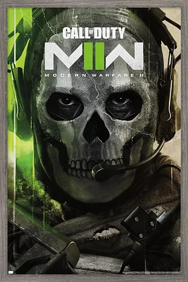 Call of Duty: Modern Warfare 2 - Key Art Wall Poster, 14.725" x 22.375" Framed