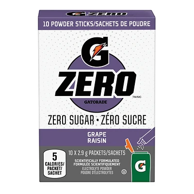 G ZERO POWDER ST GR, GATORADE G ZERO POWDER ST GR