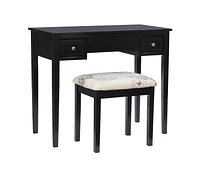 Joanna Black Butterfly Vanity Set