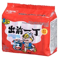 Nouilles instantanées Nissin au goût huile de sésame 500g, 100g x 5